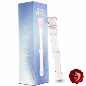 CAMTOYZ DILDO DE VIDRIO ARABEL 17 CM