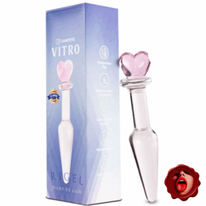 CAMTOYZ DILDO DE VIDRIO RIGEL 13 CM