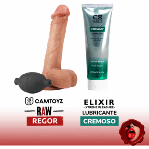 CAMTOYZ DILDO EYACULADOR REGOR Y