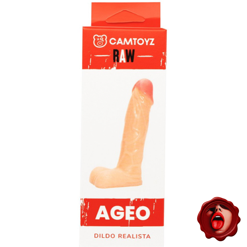 CAMTOYZ DILDO REALISTA AGEO 12 CM