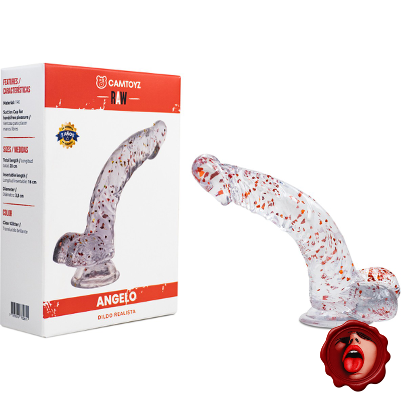 CAMTOYZ DILDO REALISTA ANGELO