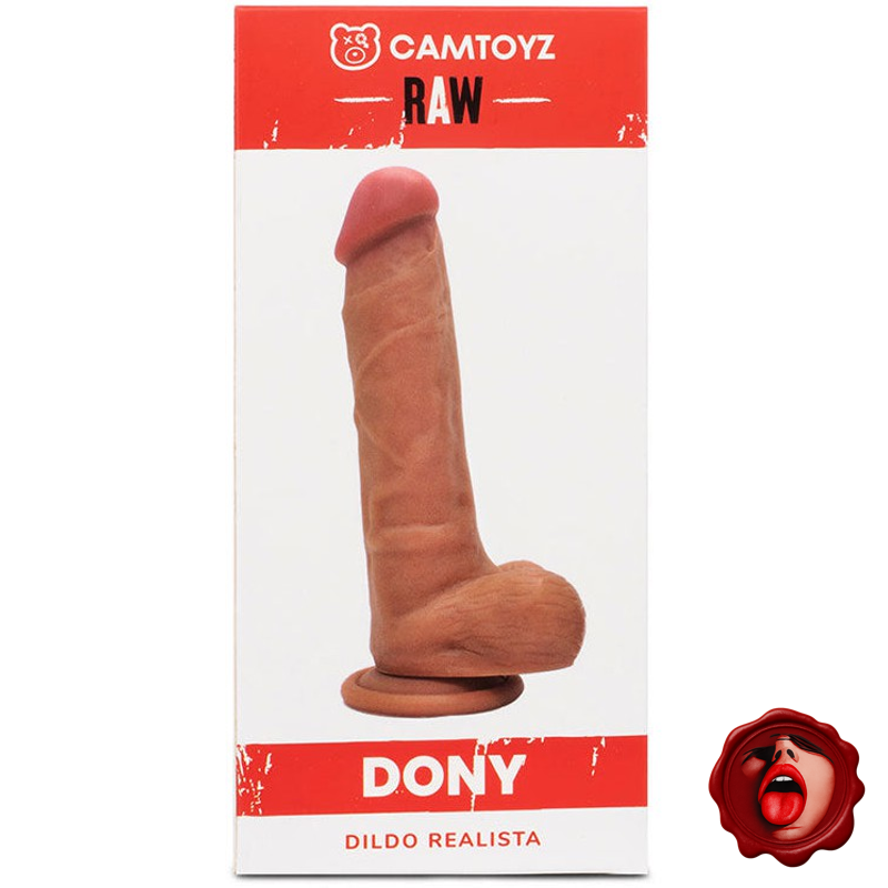 CAMTOYZ DILDO REALISTA DONY 18 CM