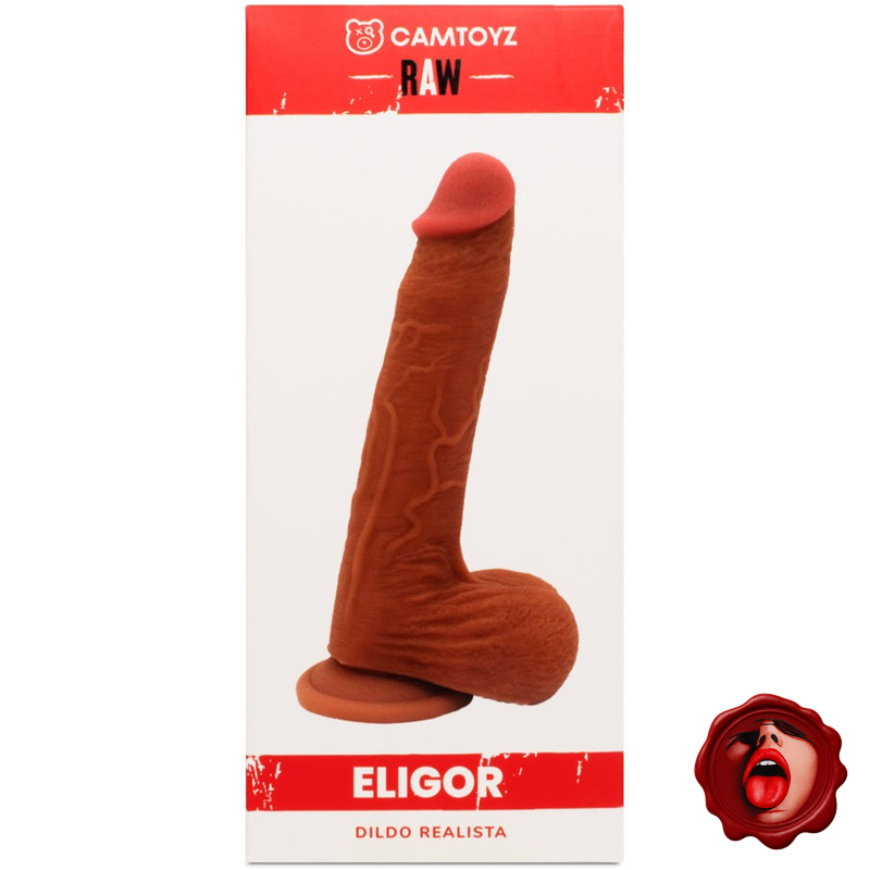 CAMTOYZ DILDO REALISTA ELIGOR 21 CM