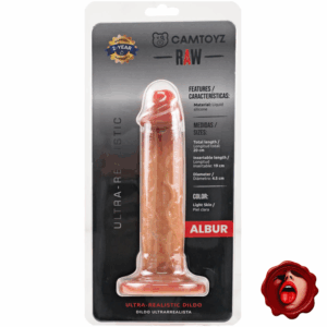 CAMTOYZ DILDO ULTRA REALISTA ALBUR 20 CM