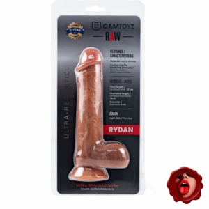 CAMTOYZ DILDO ULTRA REALISTA RYDAN 22 CM