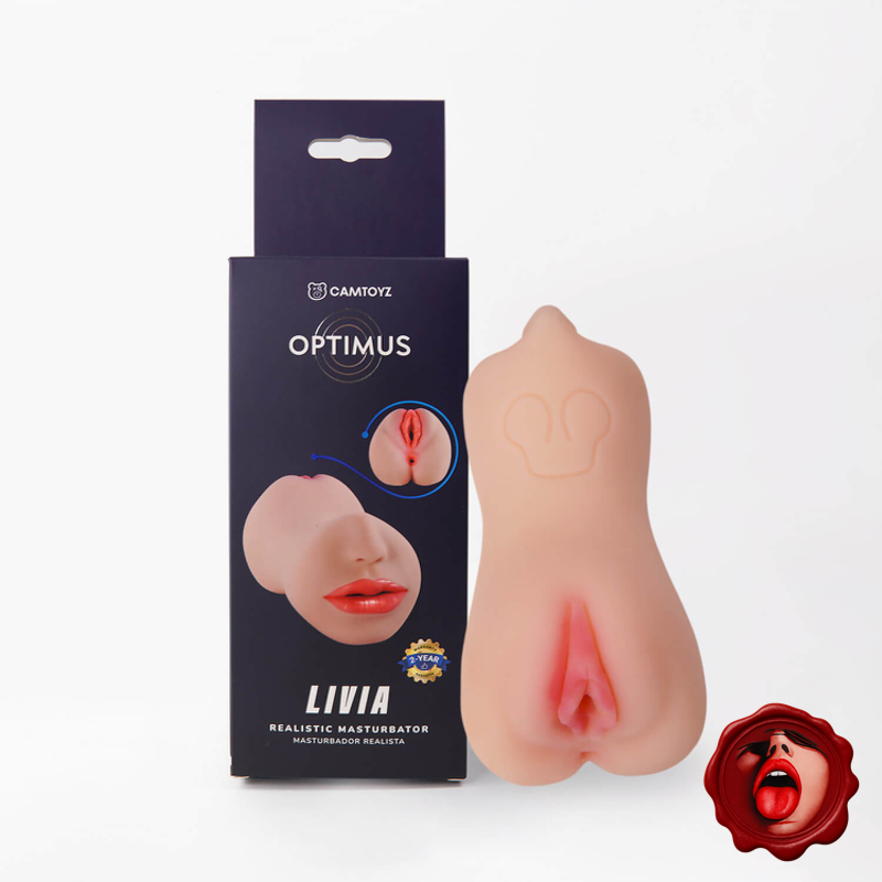 CAMTOYZ MASTURBADOR REALISTA LIVIA
