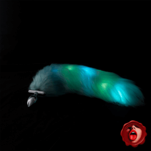 CAMTOYZ PLUG ANAL CON COLA LUMINOSA