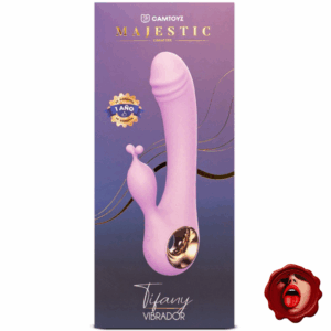 CAMTOYZ VIBRADOR DOBLE TIFANY
