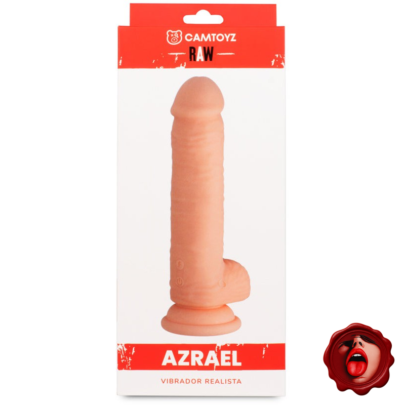 CAMTOYZ VIBRADOR REALISTA AZRAEL 20,2 CM