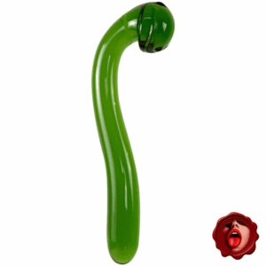 DILDO DE VIDRIO CHAOS VERDE 18 CM