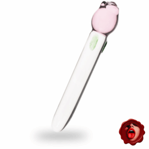 DILDO DE VIDRIO FLOR 20 CM