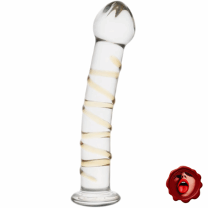 DILDO DE VIDRIO RAYMOND 19 CM