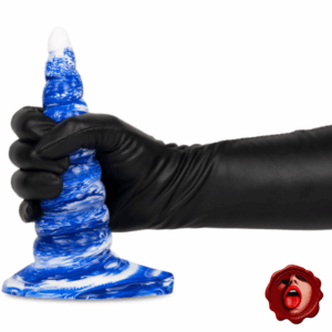 DILDO GRAMMOS BLANCO Y AZUL (SIN CAJA) 20
