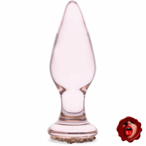 PLUG ANAL DE VIDRIO CORONA
